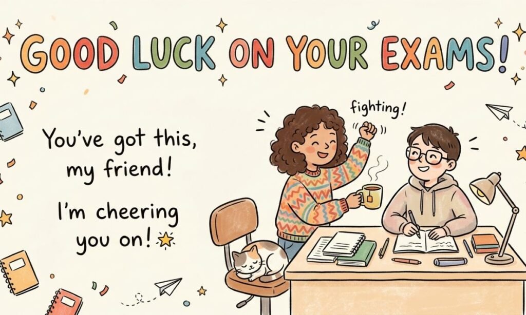 Exam Wishes for Close Friends