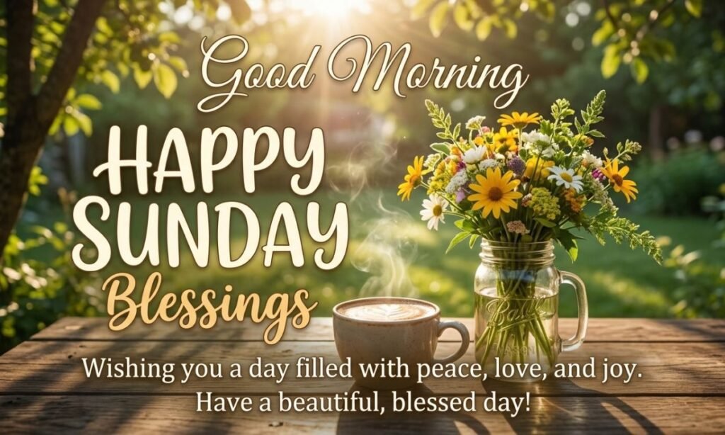 Religious Good Morning Sunday Blessings