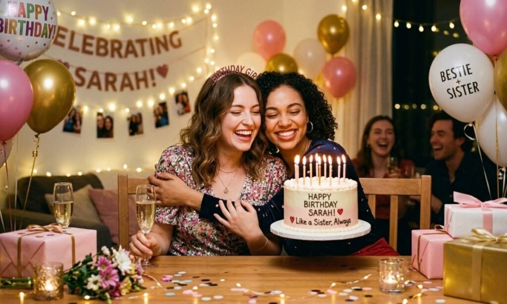 Birthday for a Female Friend Like a Sister
