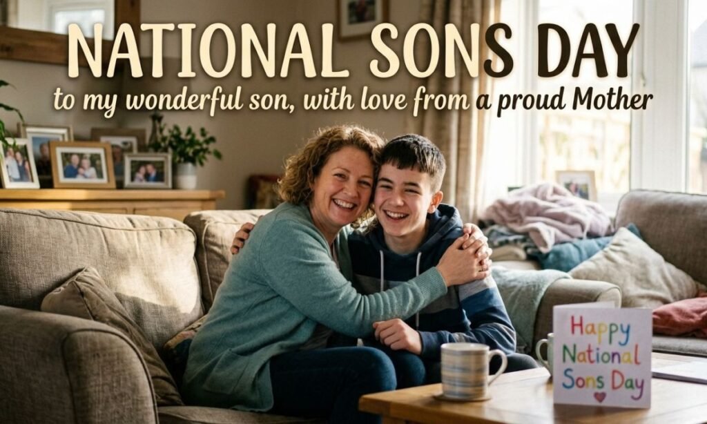 National Sons Day Messages from a Mother