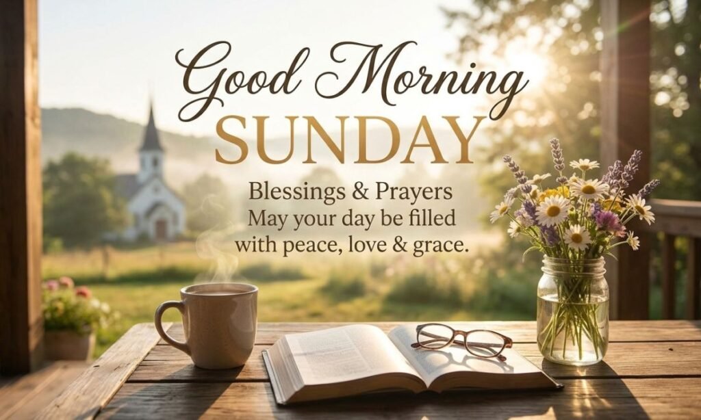 Good Morning Sunday Blessings 