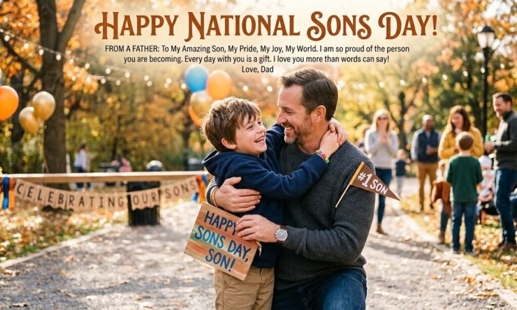 National Sons Day Messages from a Father