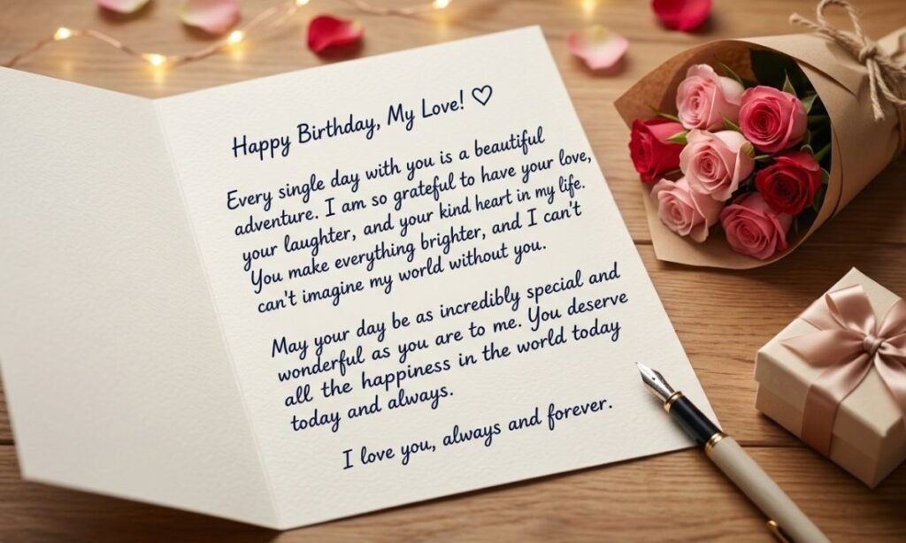 Unique Birthday Wishes for Girlfriend