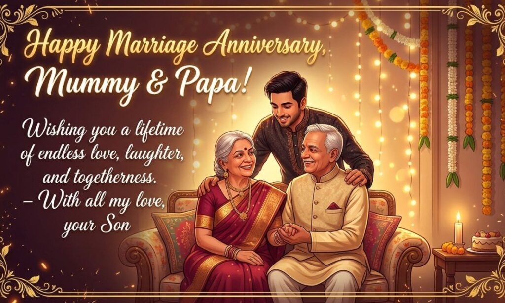Sweet & Emotional Anniversary Wishes for Mummy Papa