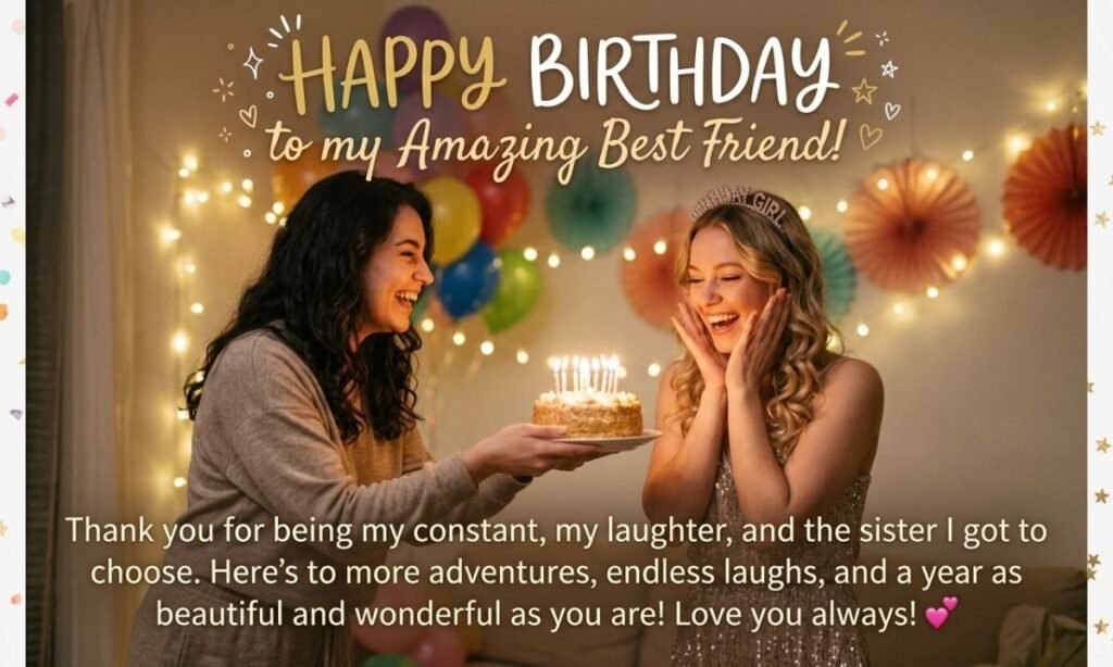 Birthday Wishes for a Female Friend