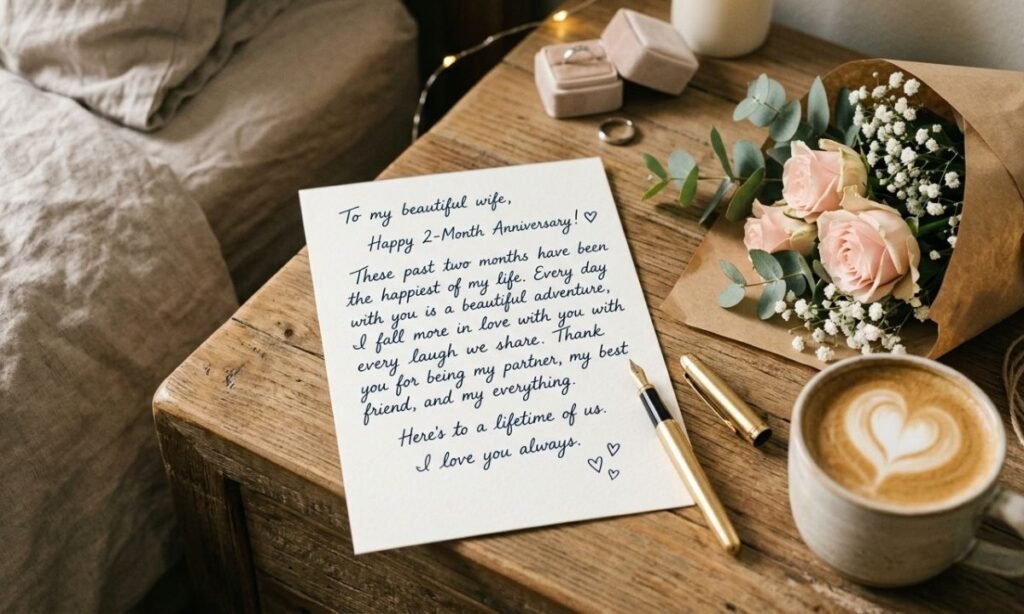 2-Month Anniversary Wishes for Couples