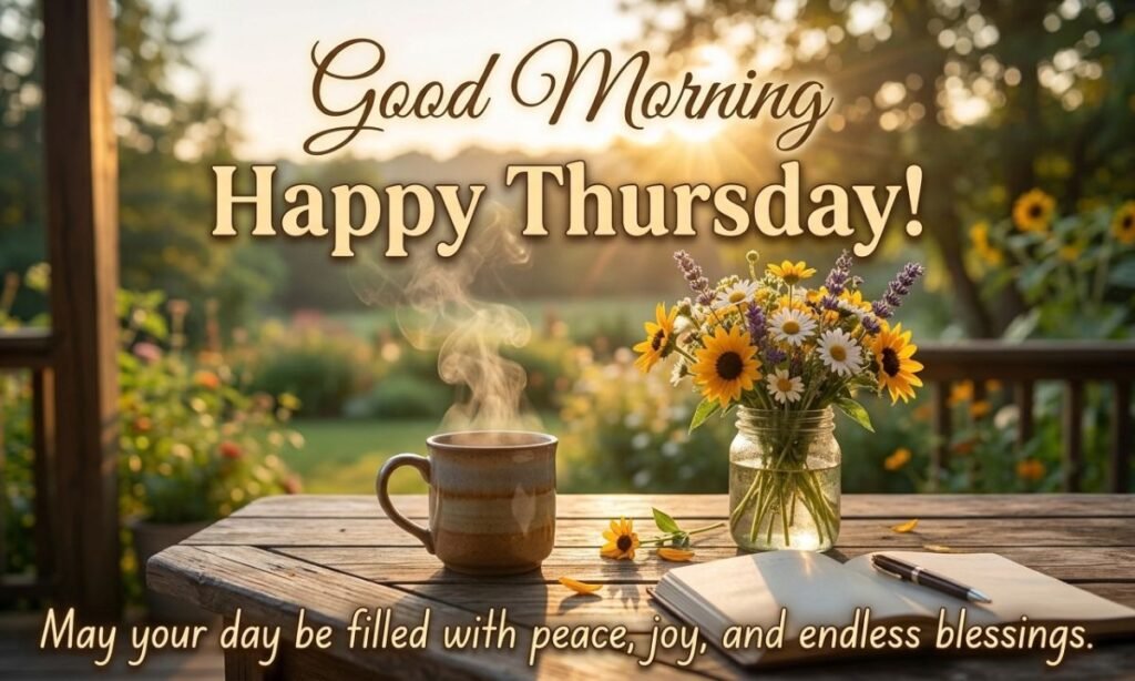 Good Morning Happy Thursday Blessings