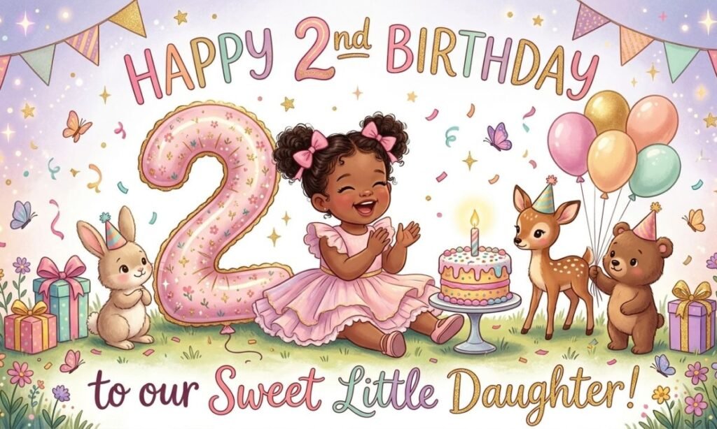 Birthday Wishes for a 2-Year-Old Niece