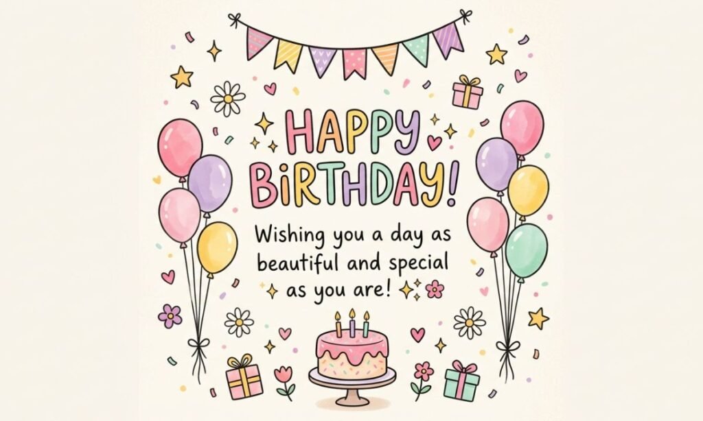 Happy Birthday Wishes for a Friend on WhatsApp