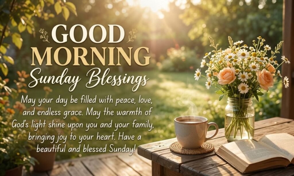 Good Morning Sunday Blessings and Prayers 