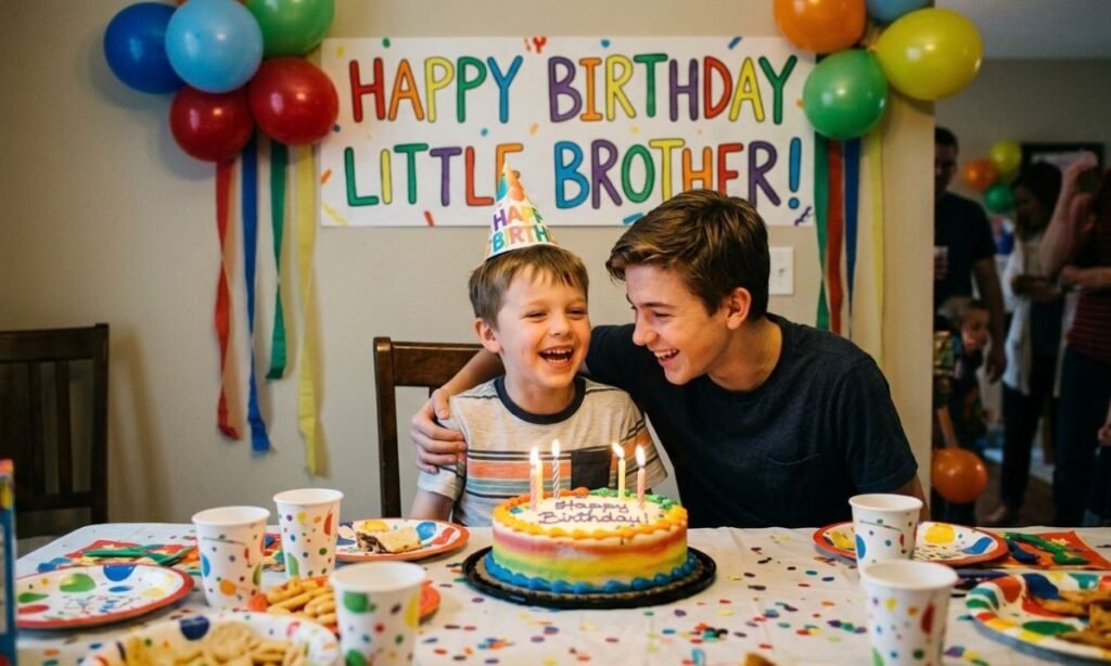 Birthday Wishes for Small Brother