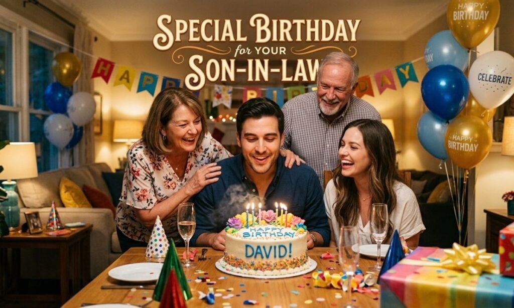 Special Birthday Wishes for Your Son-in-Law