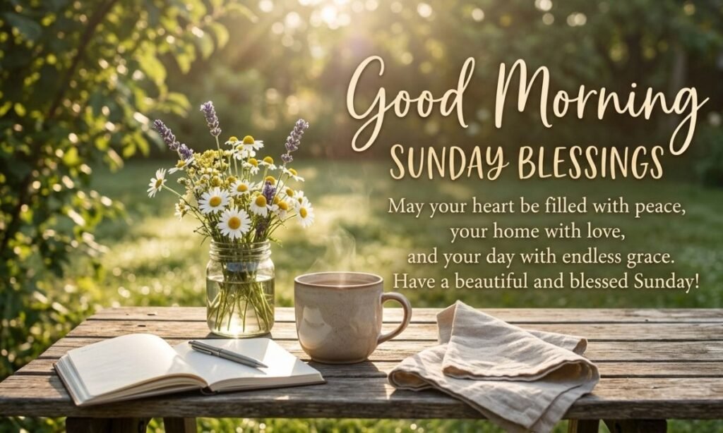 Good Morning Sunday Blessings Images and Quotes